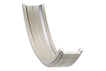 drylin® W double rail, WSB, square, convex