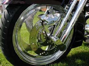 Přední vidlice motocyklu