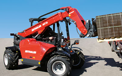 Telescopic forklift