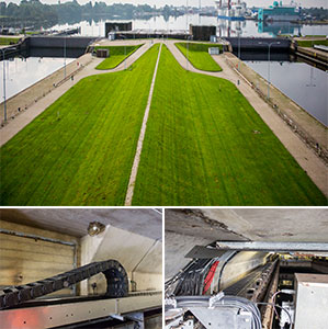 Zdymadlo, Wilhelmshaven, Německo