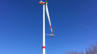 Pracovní plošina pro větrnou turbínu
