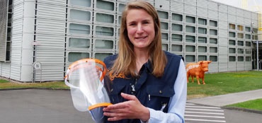 Obličejové štíty z Kolína nad Rýnem