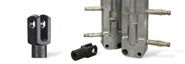 Nástroj injekčního vstřikování z hliníku s vyrobenou součástí uvnitř