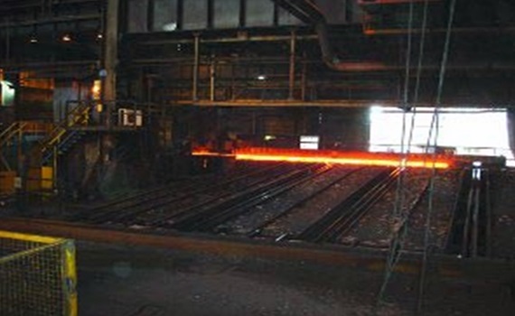 Dodávka energie pro venkovní jeřáby ocelárny Corus Rail's