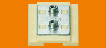 Overmoulded guide carriage drylin® N