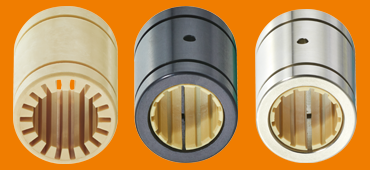 Linear plain bearings drylin® R for linear shafts