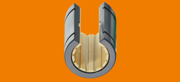 Linear plain bearings drylin® R for supported linear shafts