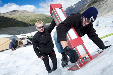 Tunelovací sonda s technologií zahřívání s ložiskovým prvkem vyrobeným z tyčového materiálu iglidur®