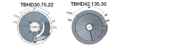 Instalační rozměry odlehčení tahu twisterband HD
