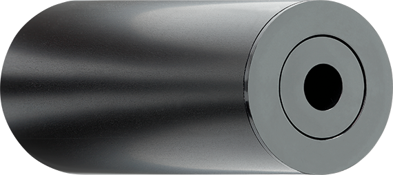 xiros® guide roller in black anodised aluminium